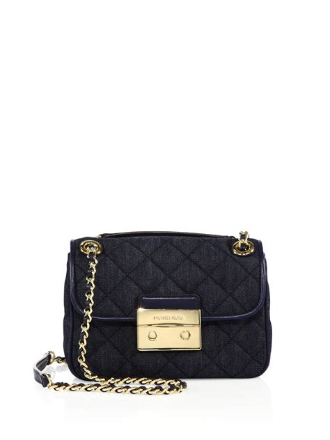 michael kors sloan quilted crossbody|Women's Crossbody Bags .